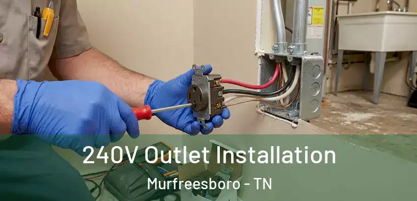  240V Outlet Installation Murfreesboro - TN
