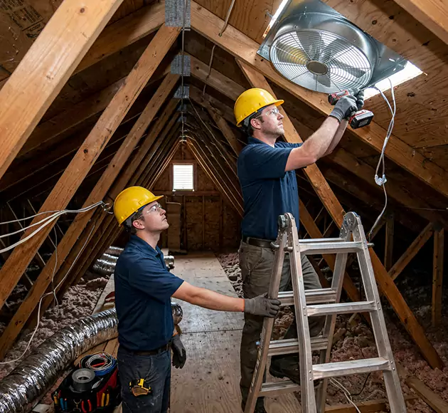 Professional Attic Fan Installation: Your Local Ventilation Team in Murfreesboro, TN