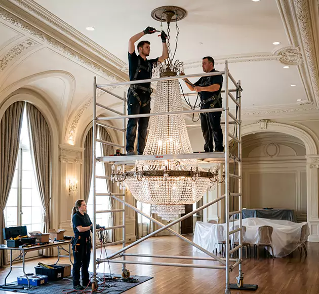 Professional Chandelier Installation: Your Local Fixture Team in Murfreesboro, TN