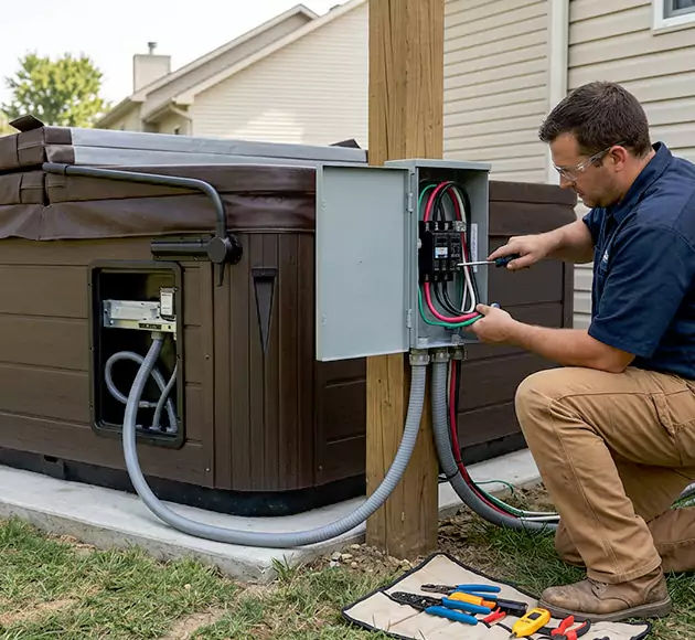Professional Hot Tub Electrical Installation: Your Local Spa Wiring Team in Murfreesboro, TN